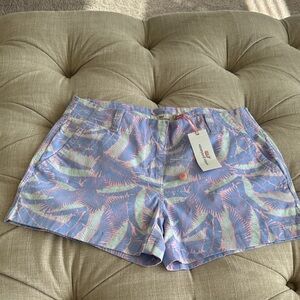 Vineyard Vines Pastel Palm Print Women's Shorts